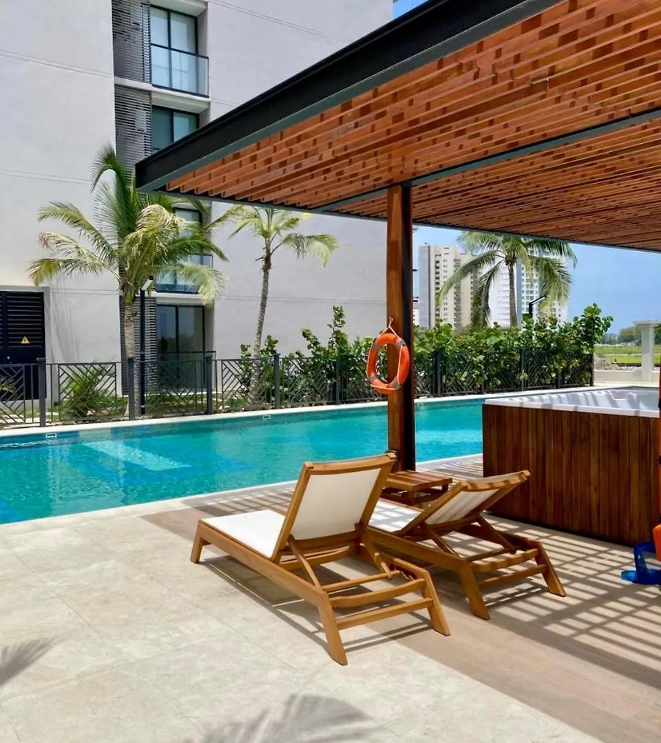 شقة Aparta Suite Sunset 408 - Pozos Colorados سانتا مارتا